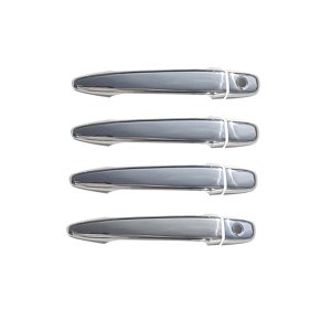 Toyota Camry Door Handle Cover - Omac - H2 Stainless Steel - Gloss Silver - '07-'11